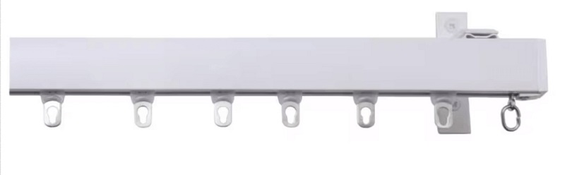 ΣΙΔΗΡΟΔΡΟΜΟΣ ΜΟΝΟΣ ΑΛΟΥΜΙΝΙΟΥ ΒΑΡΕΩΣ ΤΥΠΟΥ ΛΕΥΚΟΣ 3 CΜ (1,60 M ή 1,80Μ ή 2,00Μ)