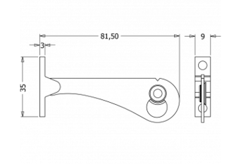 ΑΣΦΑΛΕΙΑ CLEVER LOCK ΓΙΑ ΜΟΝΟΦΥΛΛΑ ΣΥΡΟΜΕΝΑ 047-ST01 