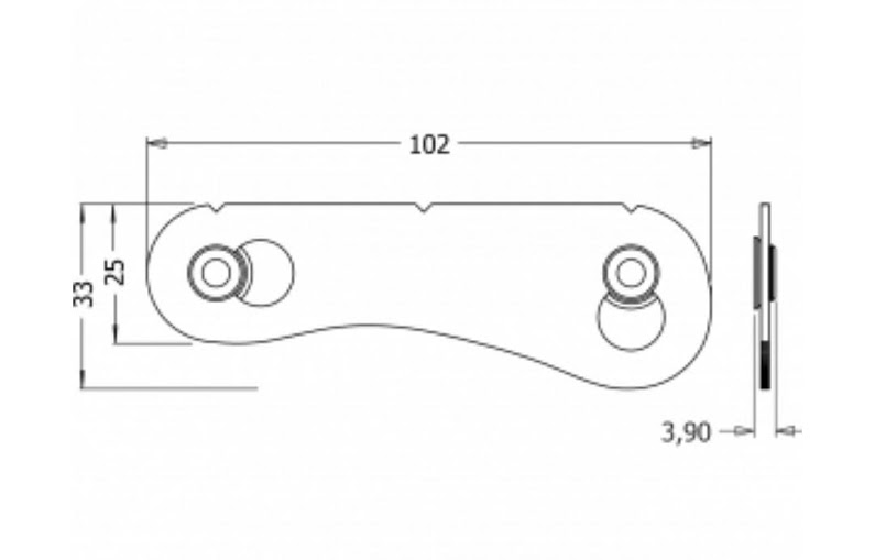 ΑΣΦΑΛΕΙΑ CLEVER LOCK ΓΙΑ ΔΙΦΥΛΛΑ ΣΥΡΟΜΕΝΑ 047-ST02