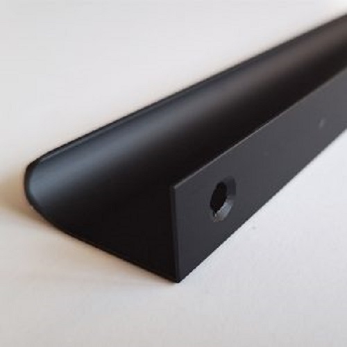 ΛΑΒΗ ΑΛΟΥΜΙΝΙΟΥ ΜΑΤ ΜΑΥΡΗ 160mm/200mm