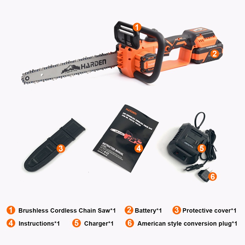 ΑΛΥΣΟΠΡΙΟΝO ΜΠΑΤΑΡΙΑΣ 758734 20V 4000mAh 300mm Harden